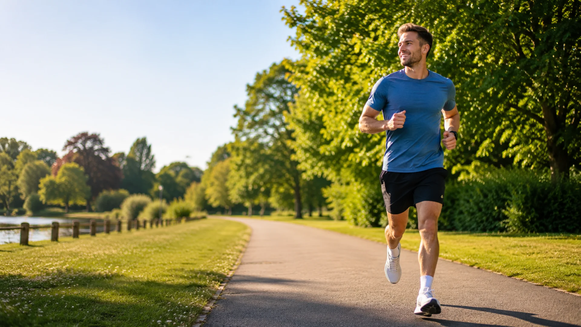 Athlete returning to running after sports injury rehabilitation treatment in Richmond